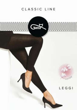 GATTA LEGGI Legginsy damskie k.:Nero r.:3-M