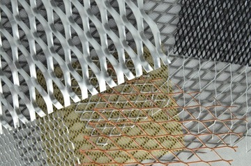 Алюминиевая карнизная сетка в бухте 80мм N8 (8х4)