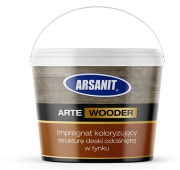 ARTE-WOODER IMPREGNAT KOLORYZUJĄCY STRUKTURĘ DESKI