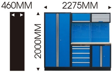 KING TONY 87D11X05A-KB Мебель для мастерской, шкаф, шкаф, стол, тележка, столешница