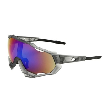 Men Cycling Goggles Fishing Sunglasses UV400 Running Motorcycle Sun Gray