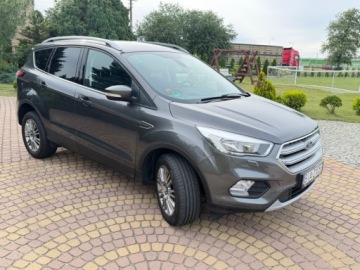 Ford Kuga II SUV Facelifting 1.5 EcoBoost 120KM 2017 Ford Kuga 1.5 120KM 1-reka Zarejestrowany w PL Bogato wyposazony, zdjęcie 30