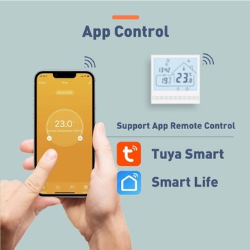 Умный настенный термостат Beok Tuya Wi-FiAlexa, Google TOL47WIFI-WPB