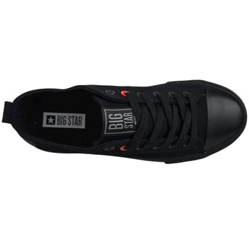 trampki Damskie czarne buty Big Star JJ274003 37