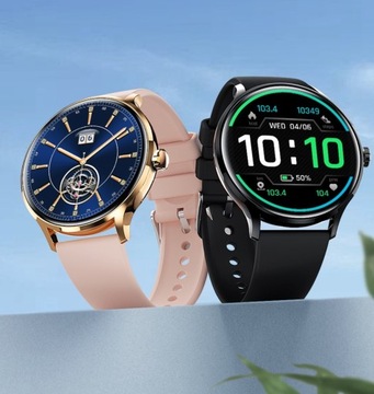 Damski Zegarek Smartwatch Rozmowy PL Asystent Google LUXURIOUS EDITION