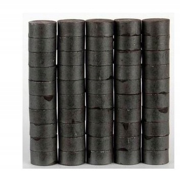 Zestaw MAGNESÓW TABLICOWYCH Biurowe Magnesy Do Tablicy 10mm czarne 50 SZTUK