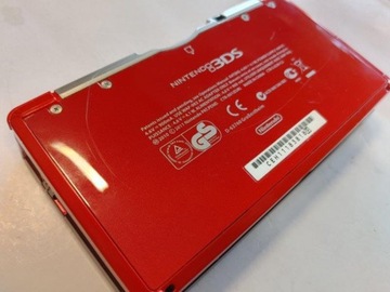 КОНСОЛЬ NINTENDO 3DS RED + СТИЛУС + КАРТА ПАМЯТИ + УПРАВЛЕНИЕ + ДОК-СТАНЦИЯ