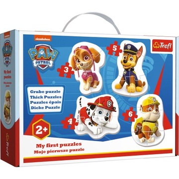 PUZZLE UKŁADANKA BABY PSI PATROL PAW PIESKI 24M+ TREFL