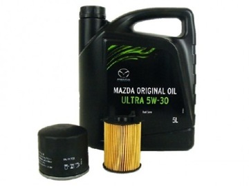 OLEJ MAZDA DEXELIA ULTRA 5W-30 5L + FILTR OLEJU