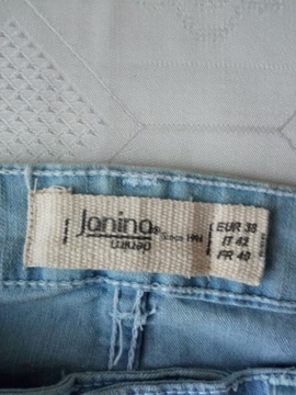 Janina spodnie jeans proste r 38 pas 80-84cm