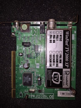 Tuner PCI analogowy Leadtek WinFast TV2000 XP Expert FABRYCZNIE NOWY!