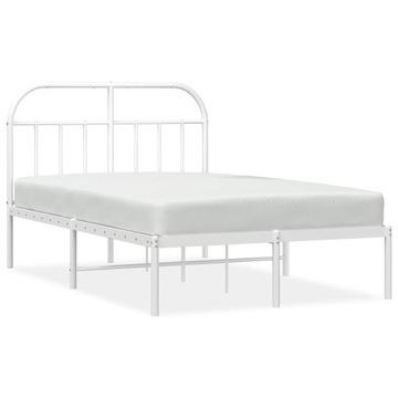 Łóżko metalowe VidaXL Home_Vente 120x190 biały