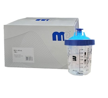 MIPA KUBKI PPS ZESTAW - 400ML 50SZT. 190 UM