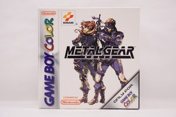 Metal Gear Solid Ghost Babel Game Boy Color NOE