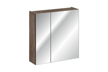 SANTA FE OAK 84-60-A-2D Szafka z Lustrem 60 cm