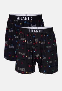Мужские боксеры ATLANTIC, 2 ПАКЕТА, свободные, мультиупаковка 2MBX