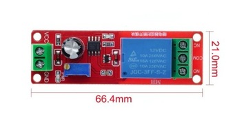 Модуль таймера NE555 Реле задержки 12 В