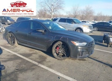 Audi A7 C8 2019 Audi A7 Sportback 2019r., 55 Premium, od ubezpieczalni 3.0 Benzyna 335KM