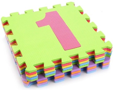 КОВРИК ПЕННЫЙ, ВОСПРОИЗВЕДЕНИЕ, ПЕННЫЙ ПАЗЛ, ТОЛСТЫЙ, ОБРАЗОВАТЕЛЬНЫЙ КОВрик, ЦИФРЫ, ПЕНА ЭВА