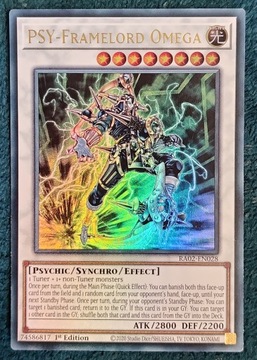 Yu-Gi-Oh! PSY-Framelord Omega (UR)
