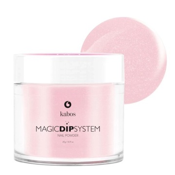 Kabos Magic Dip System Nail Powder 47 Sweet Rose Титановая пудра для ногтей