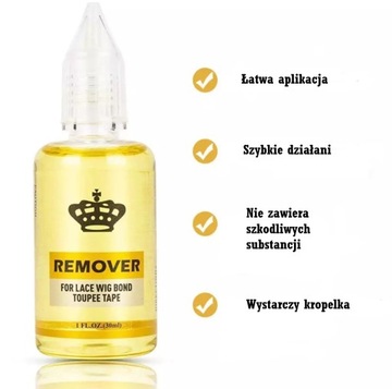 REMOVER жидкость для удаления волос и удаления клея.