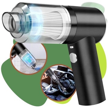 MOCNA Elektryczna Dmuchawa Sprężone Powietrze ODKURZACZ Air Duster Kurz 2w1