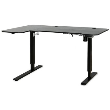 Elektryczne biurko narożne 150x101 stelaż + blat