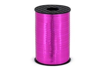 WSTĄŻKA POLIPROPYLENOWA (PP) METALICZNA 0,5cm/225m RÓŻOWA CIEMNA