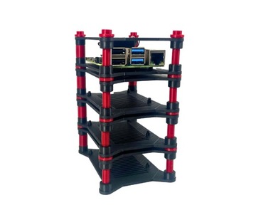 Кластерный корпус и рамка для Raspberry Pi 3/4/5, модульная