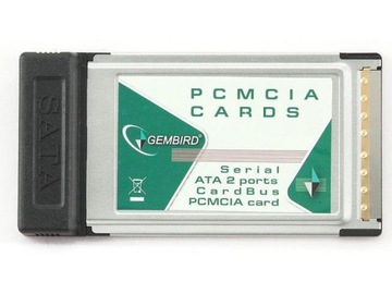 GEMBIRD Karta PCMCIA - 2 x SATA port