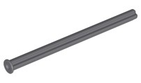 LEGO 55013 C szary axle oś 8 ze stopem 2szt