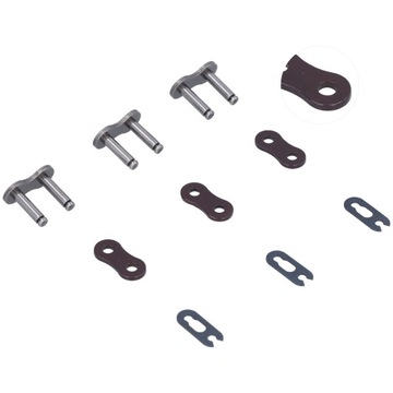 Соединитель стальной цепи 9 шт. для квадроцикла, мотоцикла, вездехода 530H