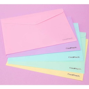 КОНВЕРТ COOLPACK ПАПКА ДЛЯ ДОКУМЕНТОВ A4 PASTEL