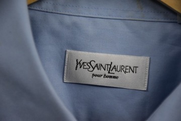 YSL Yves Saint Laurent koszula męska XXL plisa