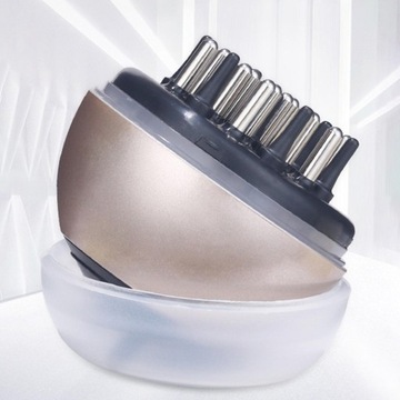 Olejek eteryczny do skóry głowy w płynie, złoty