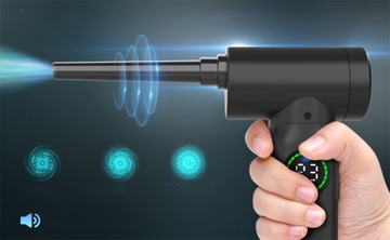 ODKURZACZ NA SPRĘŻONE POWIETRZE DO CZYSZCZENIA KOMPUTERA 100W