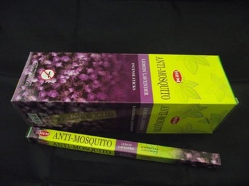 АРОМАТНЫЕ ПАЛОЧКИ HEM АНТИКОМАРНЫЕ ЛИМОННО-ЛАВАНДОВЫЕ АРОМАТИЯ 8 шт.