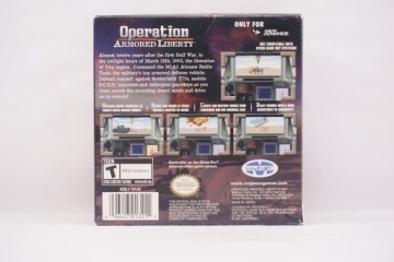 Operation Armored Liberty Game Boy Advance NOA