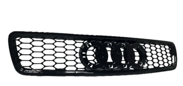 Audi A4 B5 94- ATRAPA GRILL CZARNY POŁYSK TUNING