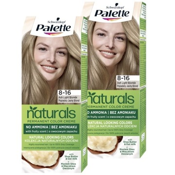 Palette Natural Color Farba Włosów Blond 8-16 2x