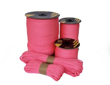 Linka EDCX 4mm Paracord 550 - (Pastel Pink, 15 m)
