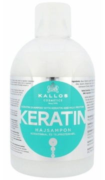 KALLOS Szampon Regenerujący KERATYNA 1000ml