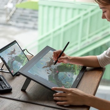 Графический планшет Huion KAMVAS PRO 19 4K + Huion Keydial mini (K20)