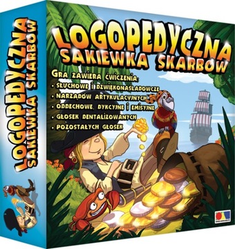 GRA Logopedyczna Sakiewka Skarbów KOMLOGO