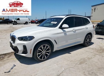 BMW X3 G01 2022 BMW X3 xDrive30i 2022 2.0l 2.0 Benzyna 248KM