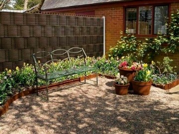 Лента панельная из техноротанга 19 х 255 кремовая