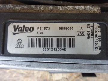 AUDI A4 B7 2.0 TDI МОДУЛЬ ВЕНТИЛЯТОРА РАДИАТОРА 8E0121205AE 8E0959501T