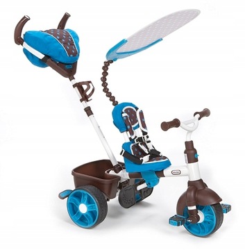 Little Tikes Trójkołowy Rowerek Sport 4w1 GUMOWE