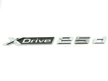 BMW XDRIVE 25d DRZWI NAPIS EMBLEMAT X1 X3 X4 X5 X6